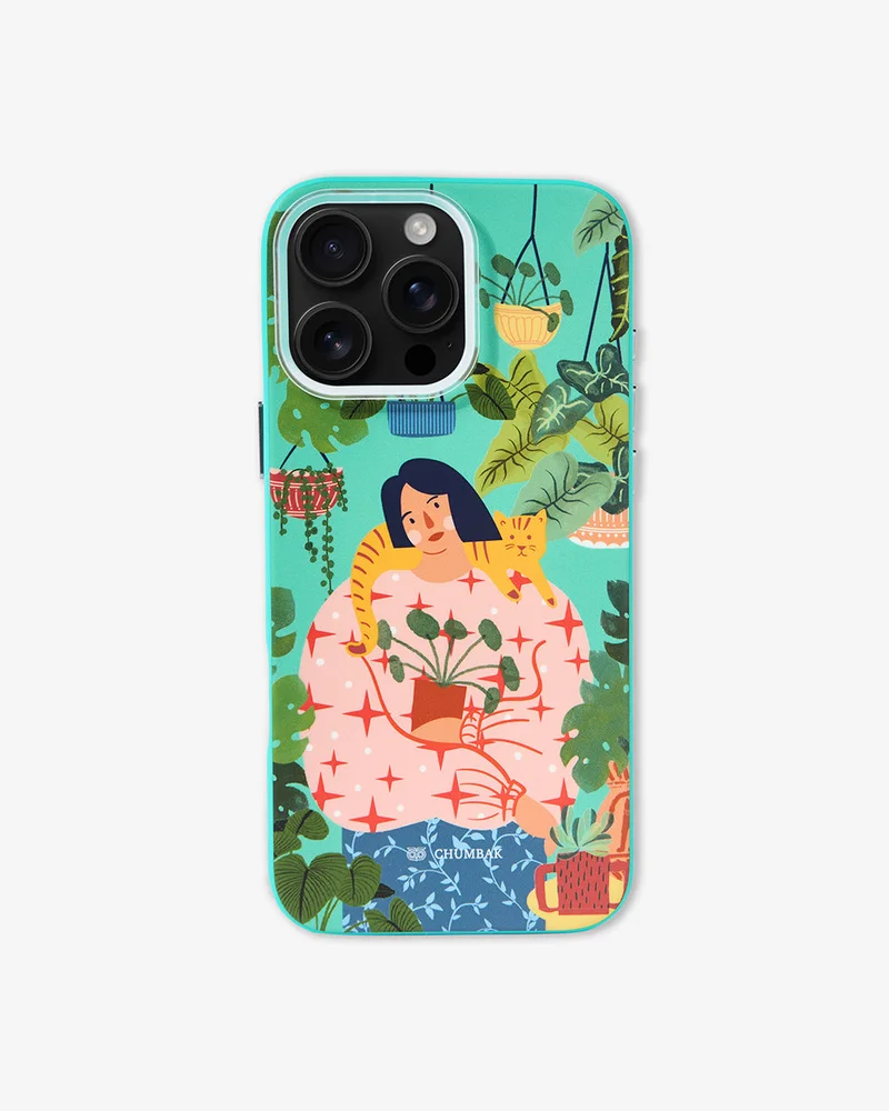 Chumbak Phone Case Cover for iPhone 16 Pro Max -Miss Cat's Whiskers